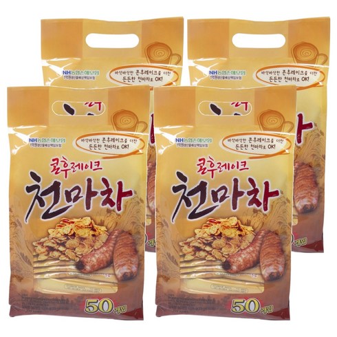 동일 콘후레이크 천마차, 20g, 50개입, 4개