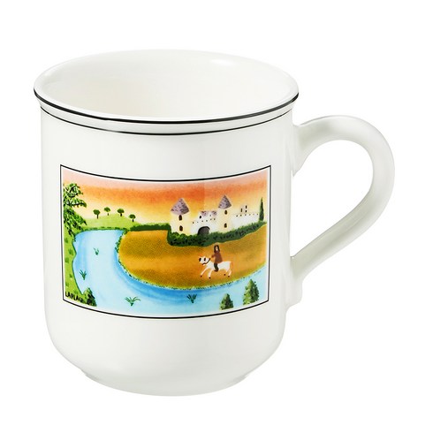 빌레로이앤보흐 디자인나이프 머그컵 0.30L, 캐슬, 1개