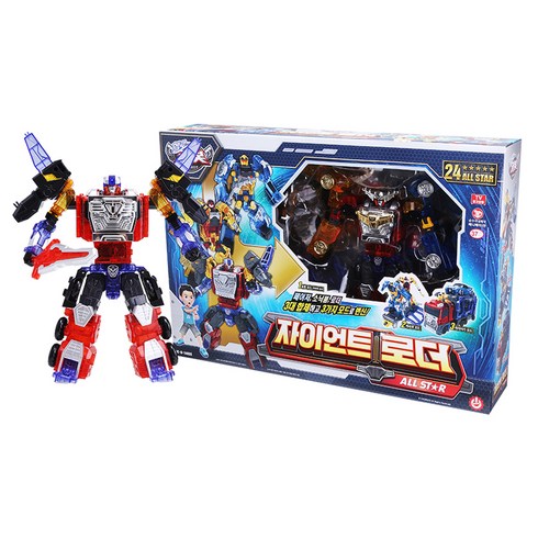 헬로카봇 자이언트 로더 올스타 로봇장난감, 혼합색상, 1개