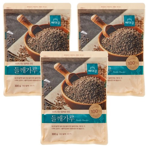 배대감 국산 들깨가루, 300g, 3개