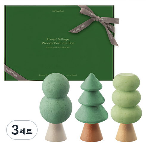 동구밭 포레스트 빌리지 우디 퍼퓸바 3종 선물세트, 3세트