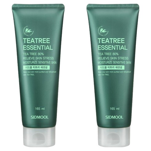 시드물 티트리 에센셜 젤, 165ml, 2개