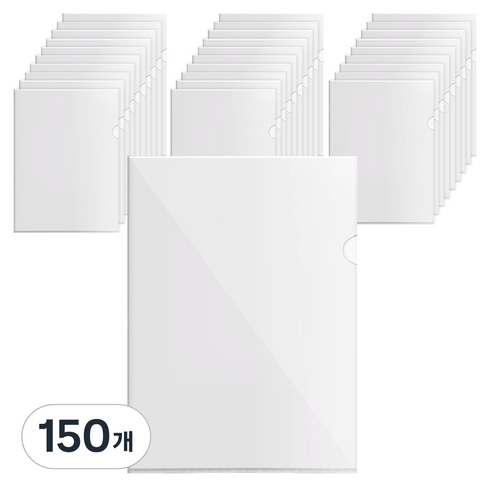 코멧 A4 L홀더, 투명, 150개