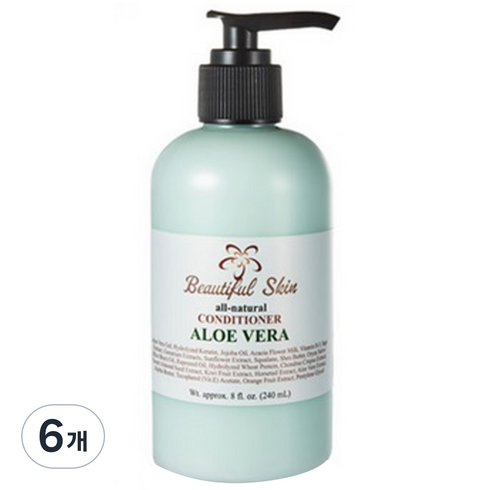뷰티풀스킨 컨디셔너 알로에베라, 240ml, 6개