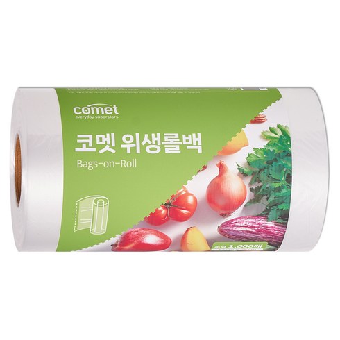 코멧 위생롤백, 소(S)(17 x 25cm), 1000개입, 1개