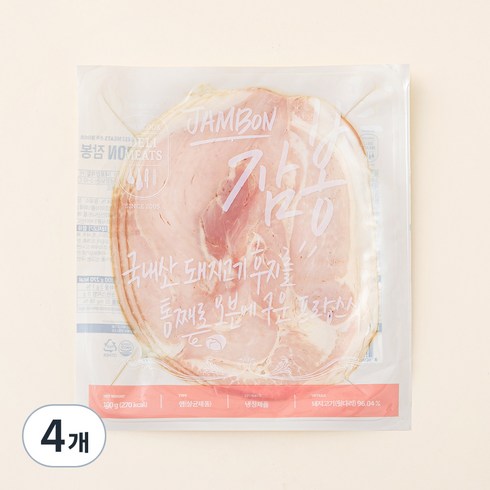 존쿡델리미트 잠봉 (냉장), 100g, 4개