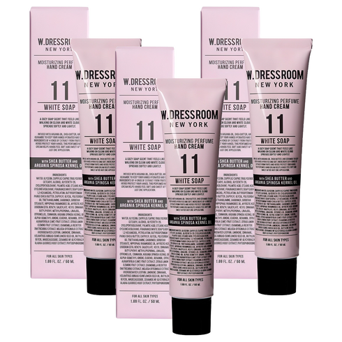 더블유드레스룸 퍼퓸 핸드크림, 50ml, 3개