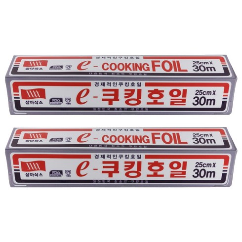 삼아삭스호일 e 쿠킹호일, 30m, 2개