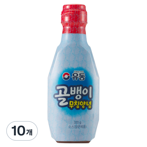 유동 골뱅이 무침양념 소스, 320g, 10개