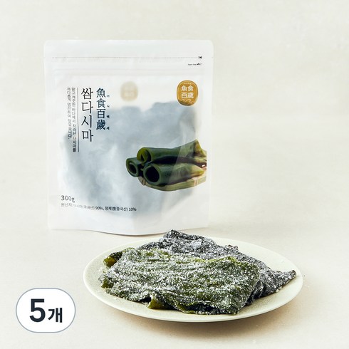 어식백세 쌈다시마, 5개, 300g