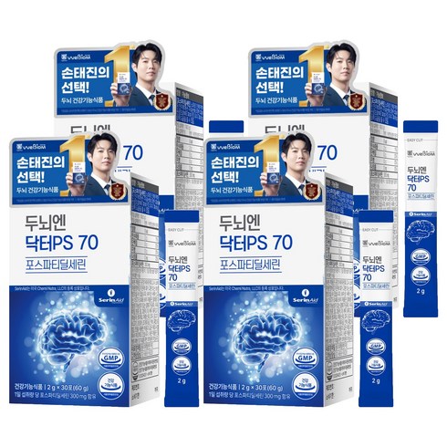 서울대위바이옴 두뇌엔 닥터PS 70 포스파티딜세린 30p, 60g, 4개