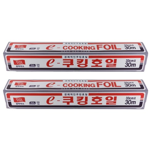 삼아삭스호일 e 쿠킹호일, 30m, 2개