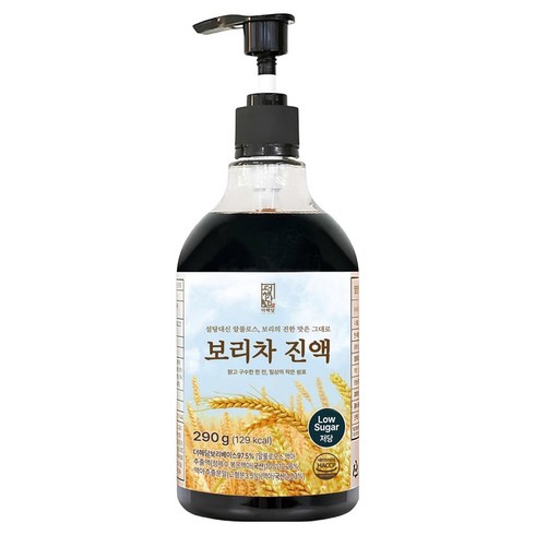 더해담 저당 보리차 진액, 290g, 1개