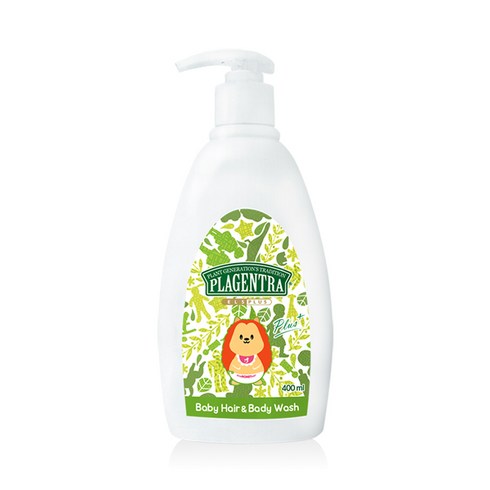 프라젠트라 베이비 헤어 앤 바디워시, 400ml, 1개