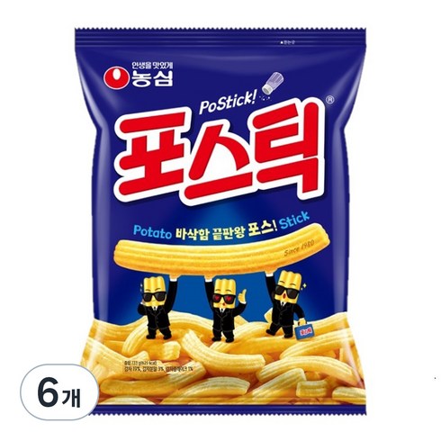 포스틱, 133g, 6개