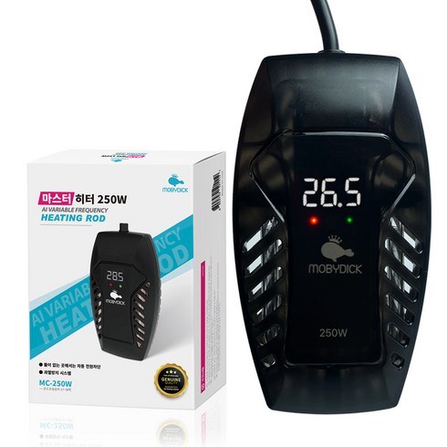 모비딕 마스터 수족관 히터 MC-250W, 1개