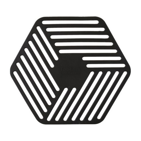 테이블리즘 실리콘 인덕션 보호 매트, 블랙, 1개