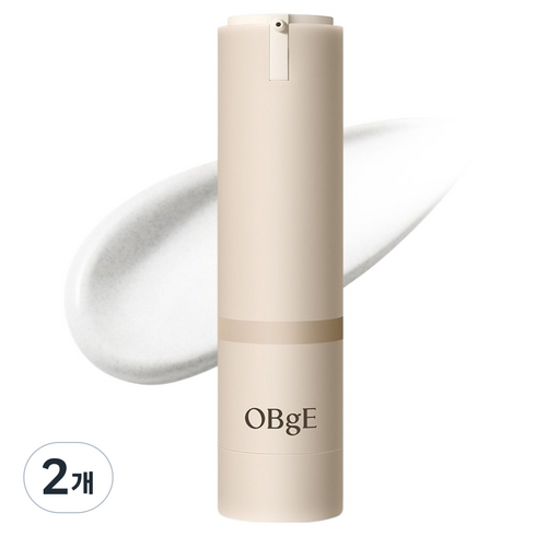 OBge 내추럴 커버 로션 에어핏 톤업크림 50g, 2개