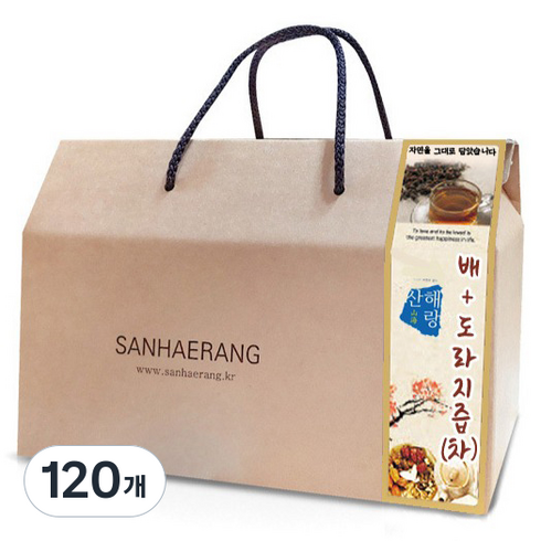 산해랑 배도라지즙, 100ml, 120개