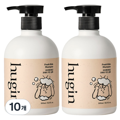 마더케이 허긴 프레쉬 아동용 샴푸, 500ml, 10개