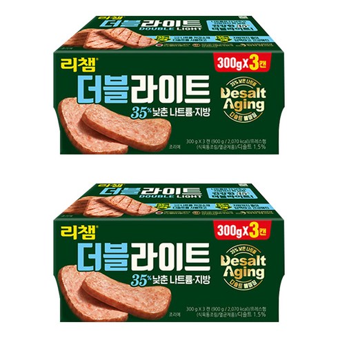 리챔 더블라이트, 300g, 6개