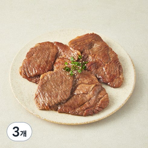 요리락 양념 목심 칼집구이M (냉장), 1kg, 3개