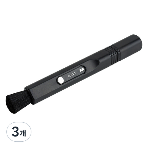 JJC 카메라 렌즈 브러쉬 청소도구 클리너 렌즈펜, CL-CP2, 3개