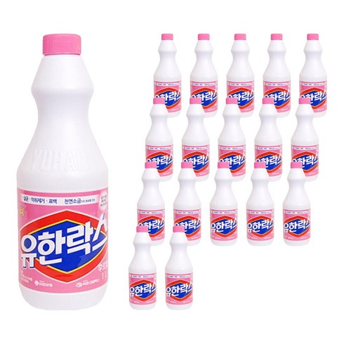 유한락스 후로랄, 1L, 18개