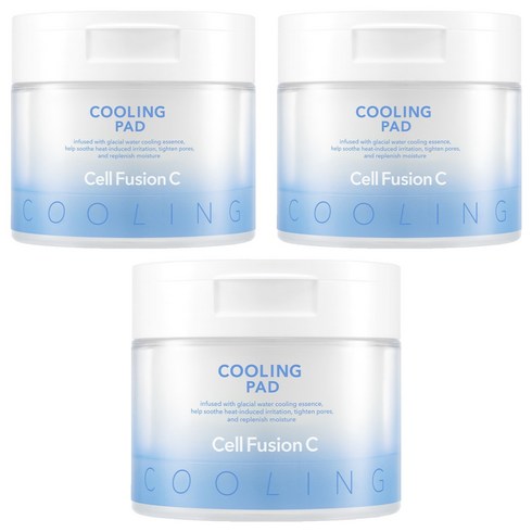 셀퓨전씨 포스트알파 쿨링 패드 180ml, 70매입, 3개