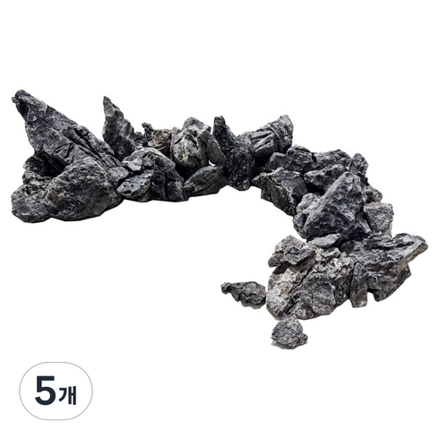샘아쿠아 리프레쉬 블루드래곤 스톤 2kg, 5개