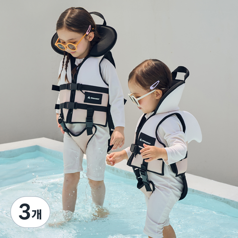 스윔어바웃 힙쉴드 부력보조복, 3개, 퓨어(PU-W25)