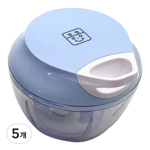콩콩 야채 차퍼 500ml, 블루, 5개