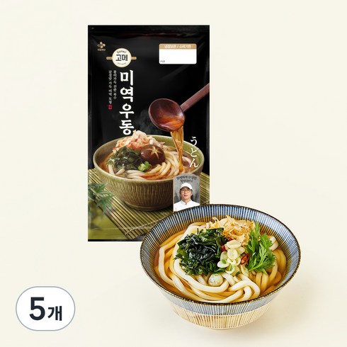 고메 미역우동, 454g, 5개