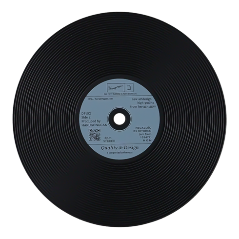 하루의공간 LP 인덕션 매트 24cm, 블루, 1개