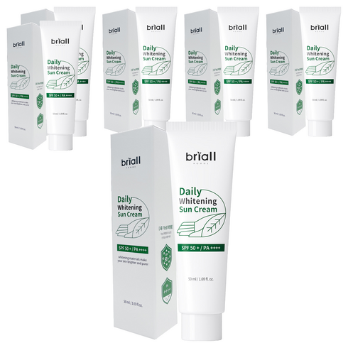 브리올옴므 데일리 화이트닝 선크림 SPF50+ PA++++, 50ml, 6개