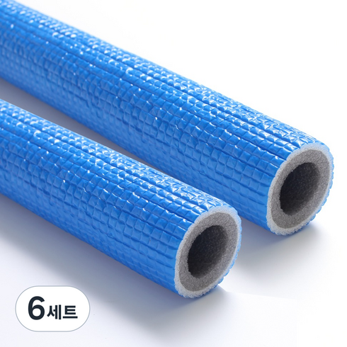 애드라이프 프리미엄 동파 방지커버 블루 1m 2p, 6세트