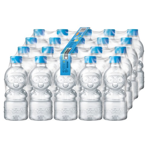 팔도 뽀로로 샘물 무라벨, 260ml, 20개