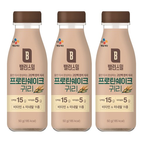 CJ제일제당 밸런스밀 귀리, 50g