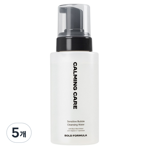 볼드포뮬러 센시티브 버블 클렌징 워터 300ml, 5개