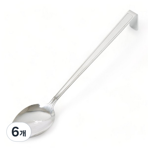 칼백화점 국산 304 스텐 소스스푼 260mm, 6개