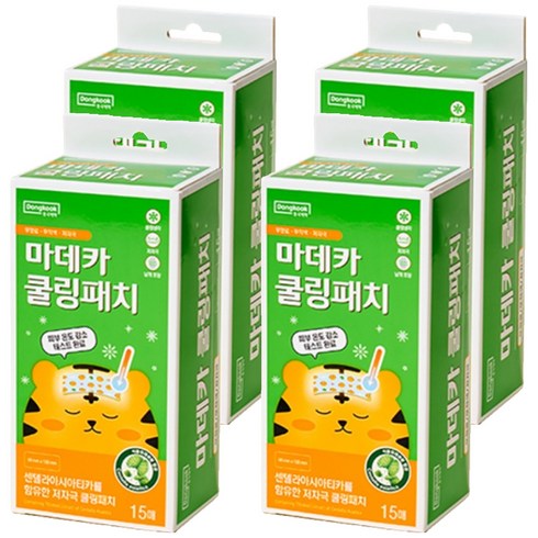 동국제약 마데카 쿨링패치, 15개입, 4개