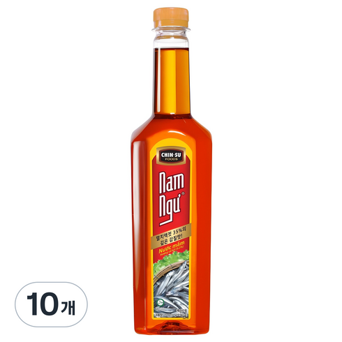친수 남늑 피쉬소스, 300ml, 10개