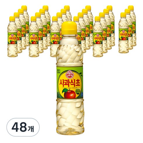 오뚜기 사과 식초, 500ml, 48개