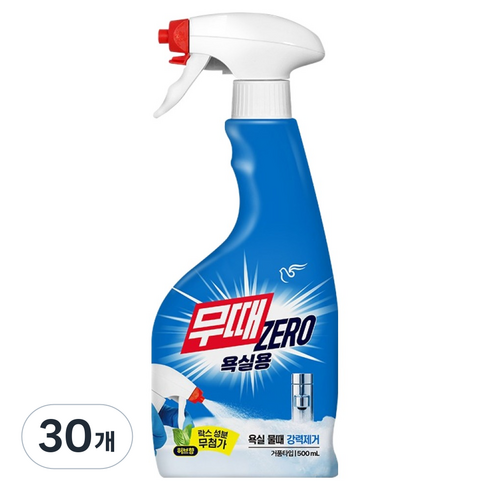 피죤 무때제로 욕실용 세정제, 30개, 500ml