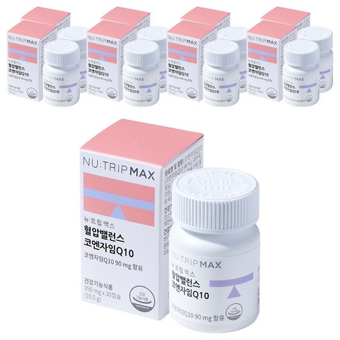 뉴트립 혈압밸런스 코엔자임Q10 350 mg, 9개, 30정