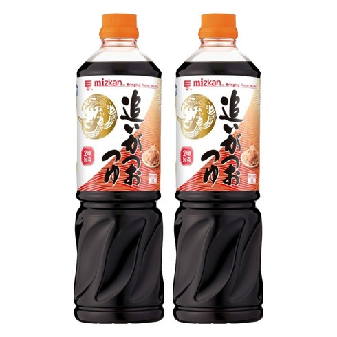 미즈칸 농축 쯔유, 1L, 2개