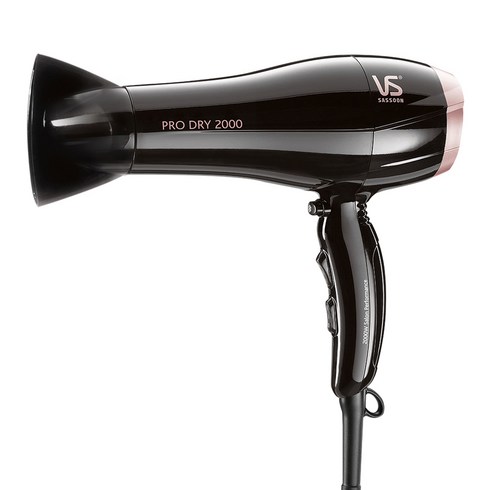 비달사순 파워 드라이어 2000W, VSD120K, 블랙 + 로즈