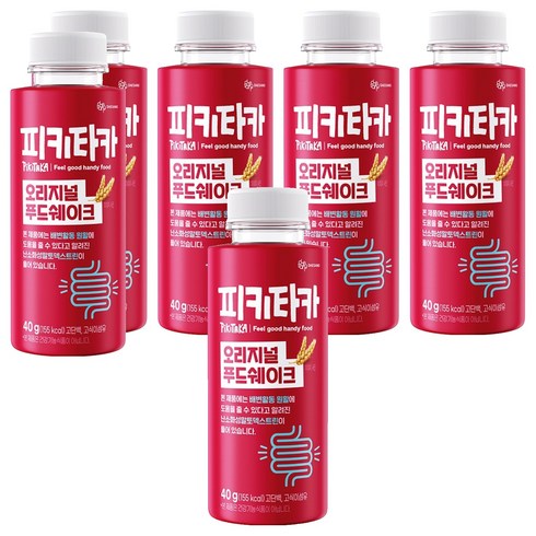 피키타카 대상 오리지널 푸드쉐이크, 40g, 6개