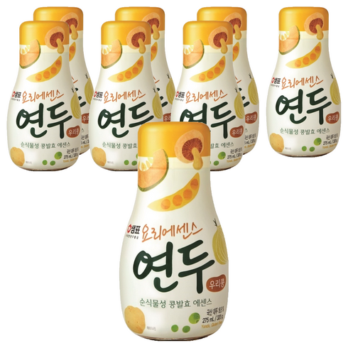 샘표 우리콩 요리에센스 연두, 275ml, 8개
