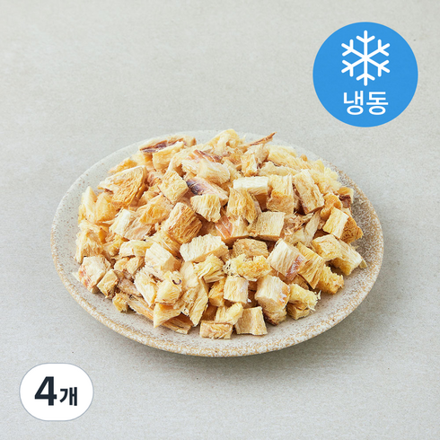 소백산 산들바람 황태큐브 (냉동), 4개, 100g